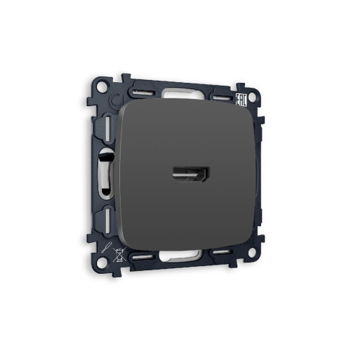 Комплект механизма розетки HDMI 2.0 40V/500mA 2.0GHz 5-18Gbit/s Ambrella Volt Omega MO914010