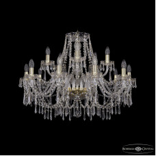 Подвесная люстра Bohemia Ivele Crystal 1403/10+5/300 G