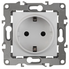 Розетка 2P+E Schuko Эра 12-2011-01 Б0029234