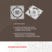 Декоративная заглушка Arte Milano 202.50-1.silver