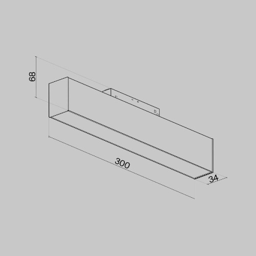 Трековый светильник Maytoni Technical BASIS TR012-2-12W4K-W