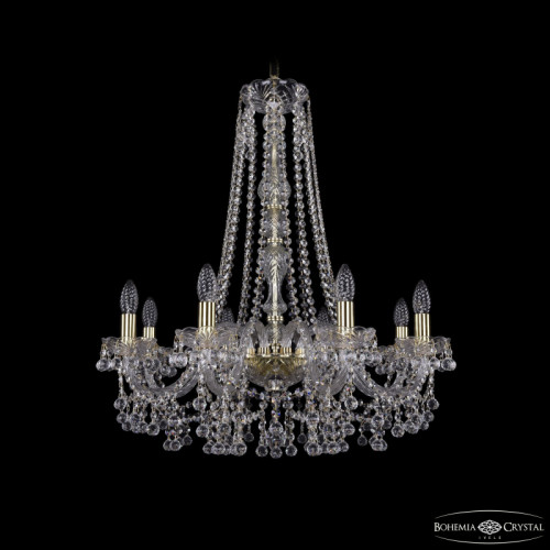Подвесная люстра Bohemia Ivele Crystal 1409/8/240/h-75 G
