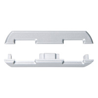 Комплект заглушек Uniel UFE-N08 SILVER B POLYBAG UL-00000628