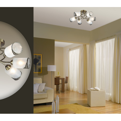 Потолочная люстра Lumion Citadella 3012/6C