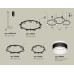 Комплект подвесного светильника Ambrella Light Techno Ring XR92092220 (A9209x3, C9242, C9238, C9232, N8445)