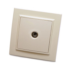 Розетка телевизионная 1-местная Stekker PST00-9008-02 75 39234