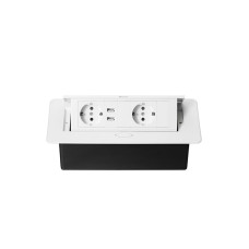 Блок розеток MX-226 (O) (2 секции и 2 USB) Mebax 00-00002605