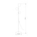 Торшер TK Lighting 16150 Lava Brown a071840