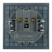 Розетка 1-местная Stekker 250В 16А Мия RST16-3112-05 50455
