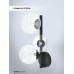 Бра Seven Fires Sendi SF4043/3W-BK-CL