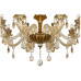 Подвесная люстра iLamp Asia 61078-8+4 BR
