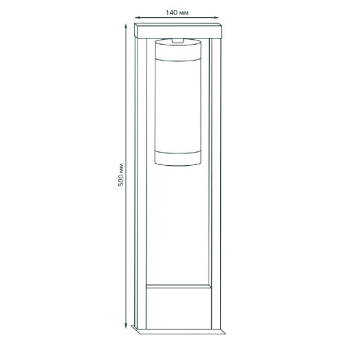 Уличный светильник Gauss Aura GD019