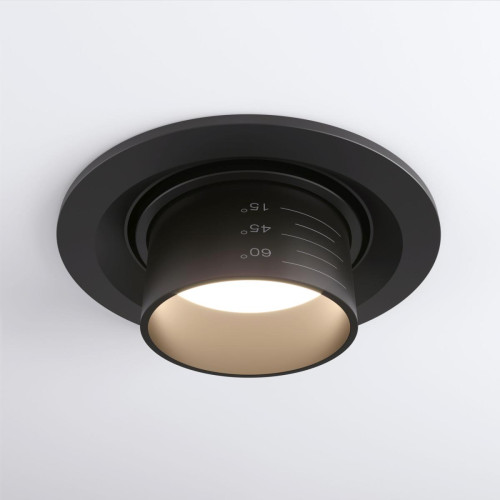 Встраиваемый светодиодный светильник Elektrostandard 9920 LED 15W 4200K черный 4690389162879