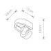 Крепление для светильника Nowodvorski Cameleon Mounting B White 8394