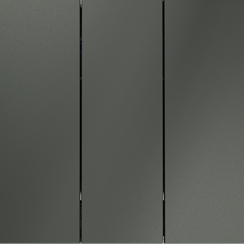 Выключатель трехклавишный Voltum S70 VLS030106