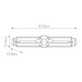 Настенный светильник Hinkley Masthead HK-MASTHEAD2-PCBK