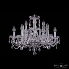 Подвесная люстра Bohemia Ivele Crystal 1402/6+3/195 Ni