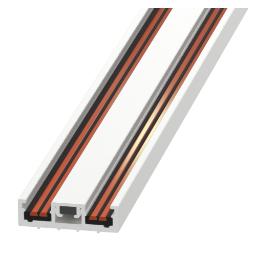 Ультратонкий накладной магнитный шинопровод iLedex Vision 4825-25/7-1000-WH