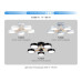 Люстра на штанге Ambrella Light Comfort LineTech FL4826