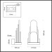 Настенный светильник Odeon Light Foros Hightech 5437/12WL