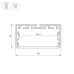 Профиль Arlight PLS-LOCK-W50-SMT-2000 ANOD 033772
