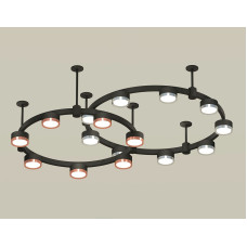 Комплект подвесного светильника Ambrella Light Techno Ring XR92221150 (A9222, A9227, C9238, C9232, N8126, N8118)