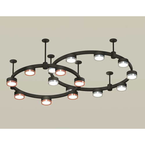 Комплект подвесного светильника Ambrella Light Techno Ring XR92221150 (A9222, A9227, C9238, C9232, N8126, N8118)