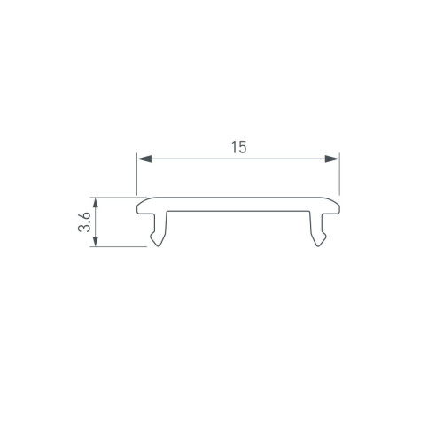 Экран Arlight SL-W14-10000 OPAL (Пластик) 056651
