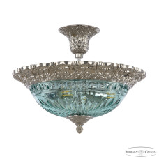 Потолочный светильник Bohemia Ivele Crystal 7091P/39/FL Ni Birusa/M-1G