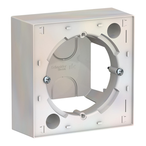 Коробка для наружного монтажа Systeme Electric AtlasDesign Жемчуг ATN000400