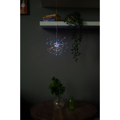 Фигура фейерверк Uniel ULD-H3030-150/DTA/3AA/RC MULTI IP20 FIREWORKS UL-00009941