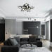 Потолочная люстра Natali Kovaltseva Star INNOVATION STYLE 83018 BLACK