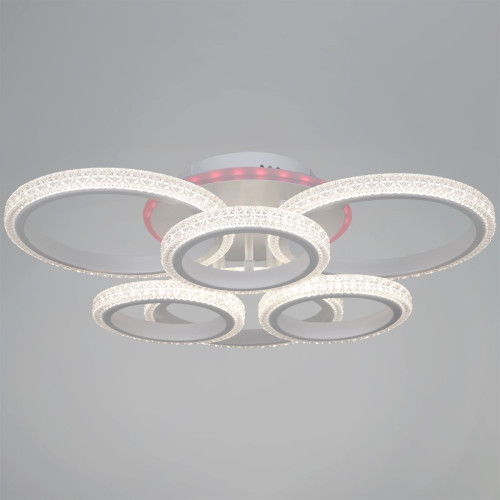 Потолочная люстра Reluce 06333-0.3-3+3A WH (RGB)