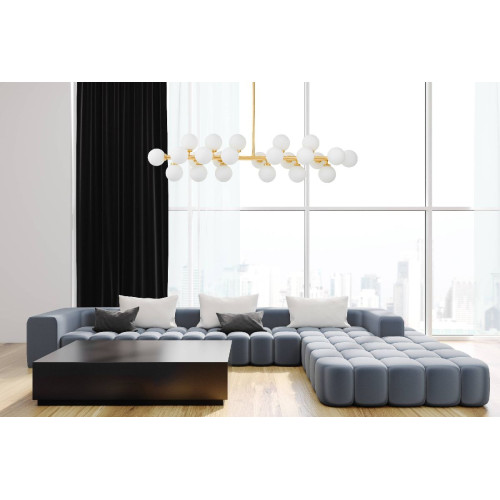Люстра на штанге Lumina Deco Marsiada LDP 6033-24 GD
