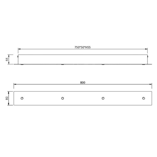 Основание потолочное 4L Mantra Modular Light Florones 9378