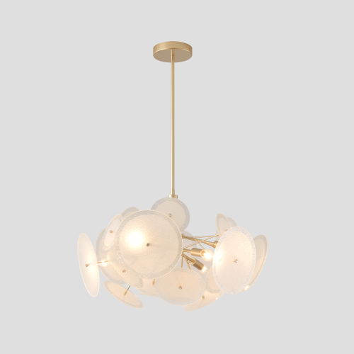 Люстра на штанге Crystal Lux DANDELION SP6 GOLD Люстра на штанге Crystal Lux DANDELION SP6 GOLD