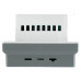 Терморегулятор Wi-Fi (механизм) Stekker Эмили RSW00-5119-10 платиново-серый soft touch 50378