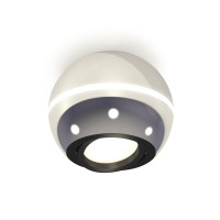 Накладной поворотный светильник с дополнительной подсветкой Ambrella Light Techno XS1104010 (C1104, N7002)