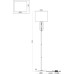 Торшер Freya Riverside FR1007FL-01BS