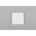 Выключатель двухклавишный Aployt Magnetic track 220 APL.0190.00.02