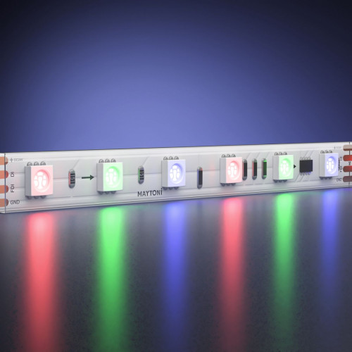 Светодиодная лента Maytoni Led Strip 24В 5050 14,4Вт/м RGB 5м IP68 201249 Светодиодная лента Maytoni Led Strip 24В 5050 14,4Вт/м RGB 5м IP68 201249