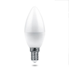 Лампа светодиодная Feron E14 7,5W 4000K свеча матовая LB-1307 38054