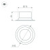 Встраиваемый светильник Arlight MS-BREEZE-BUILT-R82-9W Day4000 (BK, 80 deg, 230V) (IP20 Металл) 035610(1)