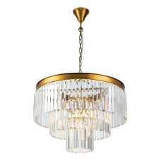 Подвесная люстра iLamp Triumph 7383/8P Brass