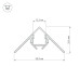 Профиль Arlight ARH-DECORE-S12-EXT-F-2000 ANOD внешний 023897