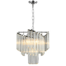 Подвесная люстра Natali Kovaltseva MAJESTIC 81433/6C CHROME