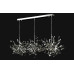 Подвесной светильник Crystal Lux GARDEN SP3х3 L1200 CHROME