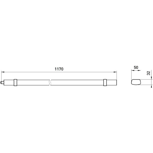 Линейный светильник Эра SPP-31-36-6K-M Б0065362