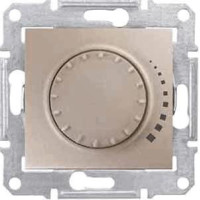 Диммер поворотный емкостный проходной Schneider Electric Sedna 60-500W SDN2200568
