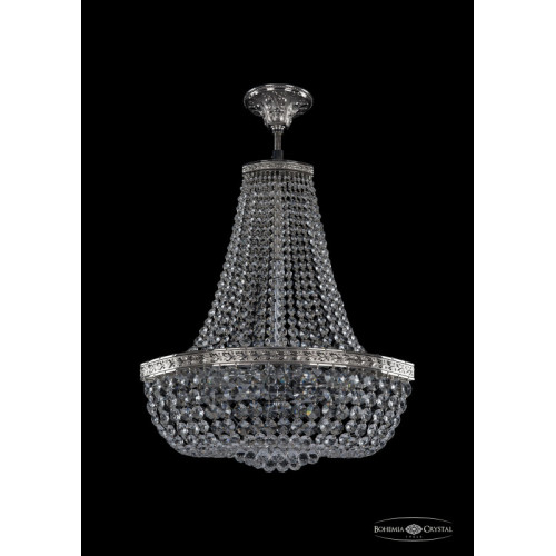 Люстра на штанге Bohemia Ivele Crystal 19283/H2/45IV Ni